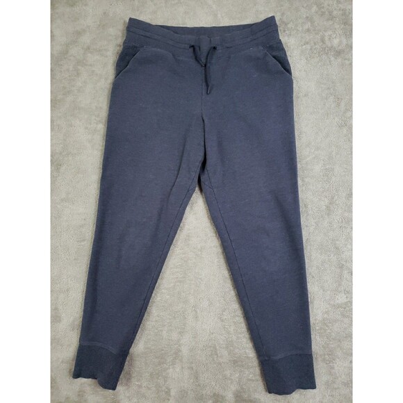 All In Motion Pants - All In Motion Women's Medium Jogger Sweatpants Heather Blue Drawstring Pockets